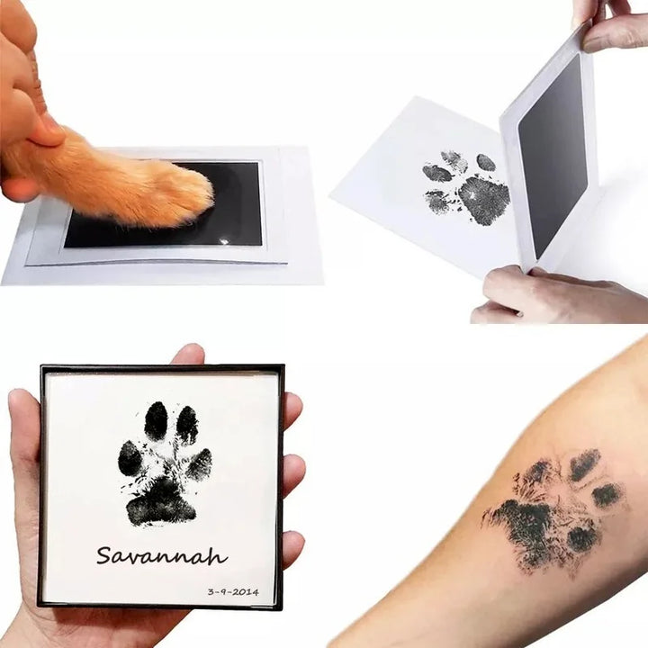 Dog Paw Print Keepsake Ink Pad – Memory Kit