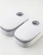 Covered Dog Meal Feeder – Single & Double Portion Food — additional product view 3 of 16