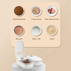 Covered Dog Meal Feeder – Single & Double Portion Food — additional product view 6 of 16