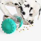 Rolling Treat-Dispensing Dog Puzzle Toy