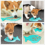 Fish-Shaped Dog Slow Feeder Mat — additional product view 7 of 12