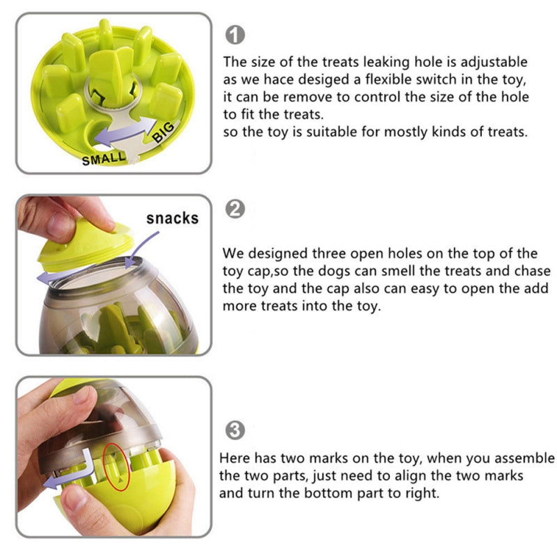 Treat-Dispensing Dog Puzzle Toy