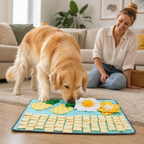 Dog Snuffle Mat – Slow Feeding & Indoor Enrichment Puzzle Mat