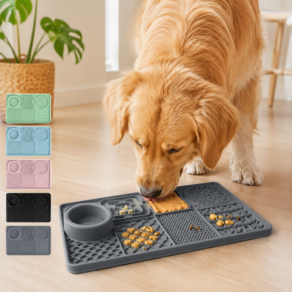 Multi-Texture Dog Lick Mat
