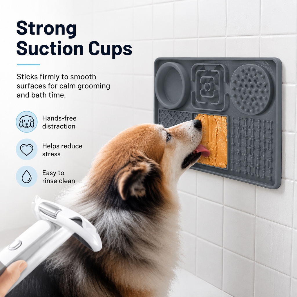 Multi-Texture Dog Lick Mat