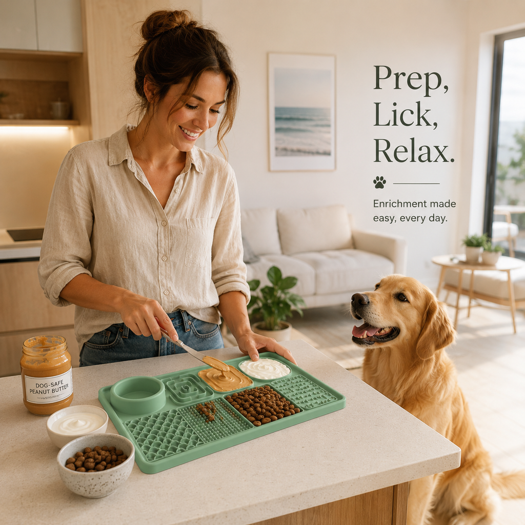 Multi-Texture Dog Lick Mat
