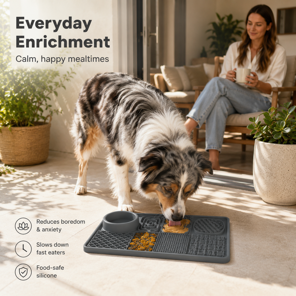 Multi-Texture Dog Lick Mat