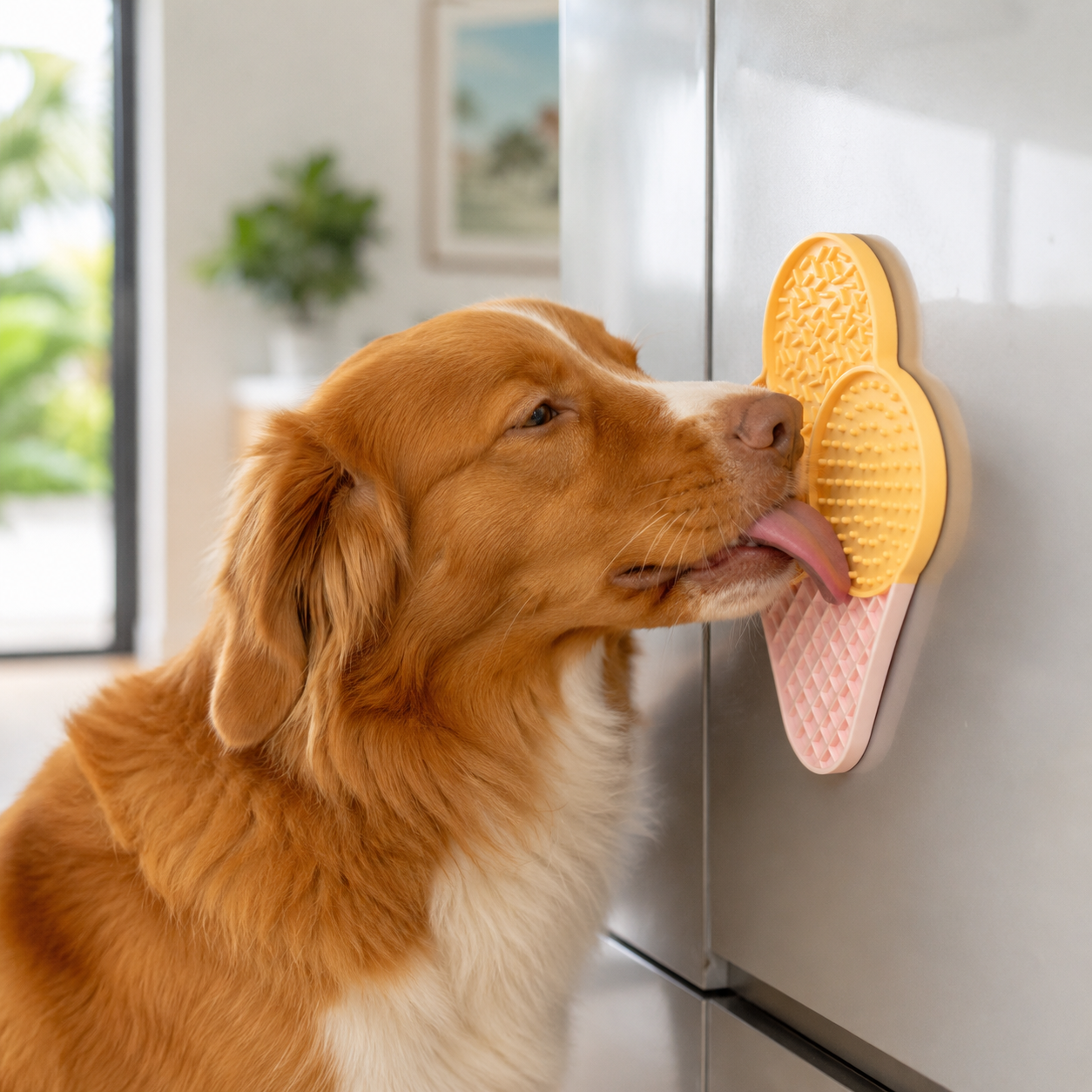 Fun-Shaped Dog Lick Mat