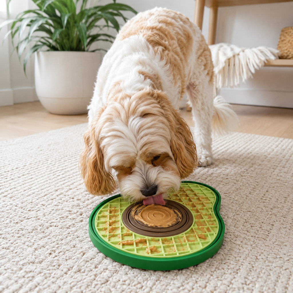 Fun-Shaped Dog Lick Mat