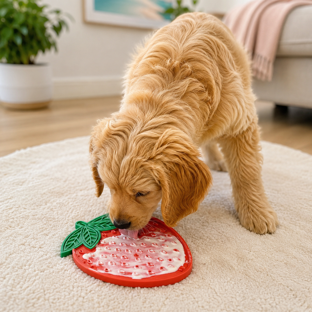 Fun-Shaped Dog Lick Mat