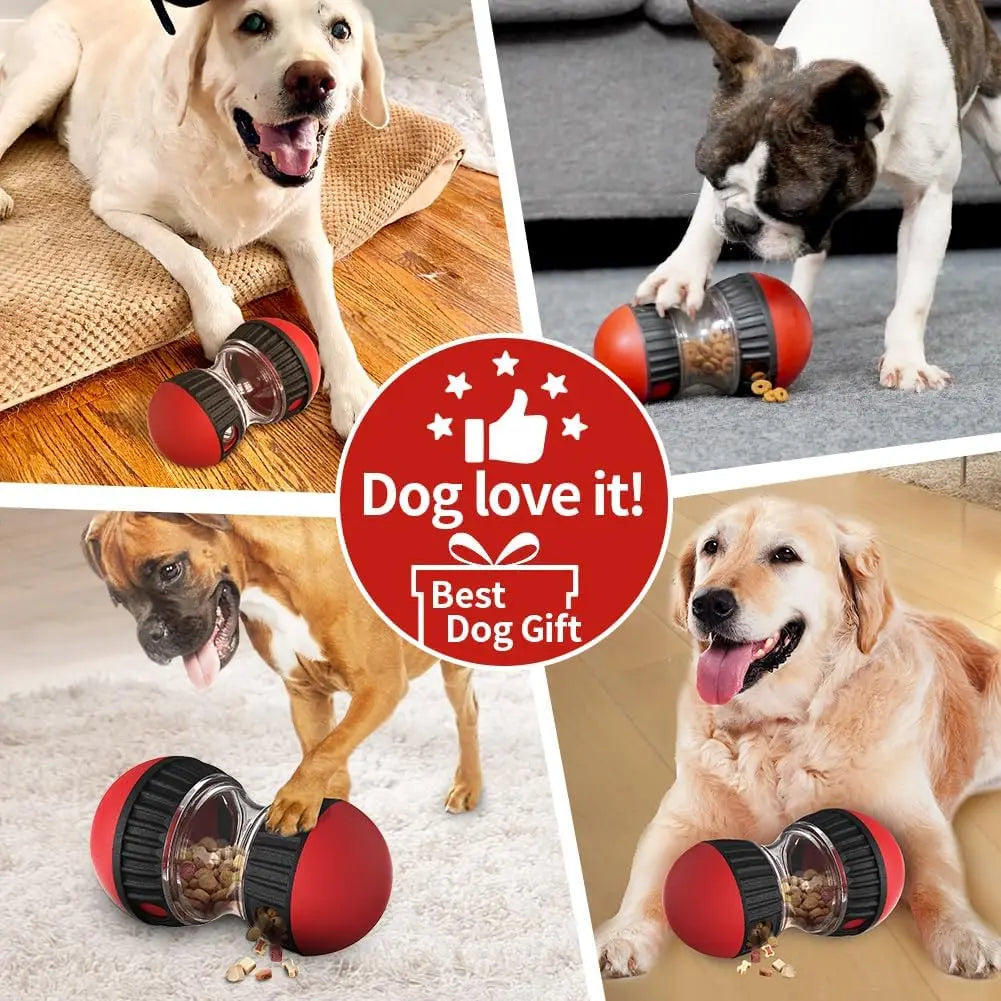 Elliptical Rolling Treat Dispenser
