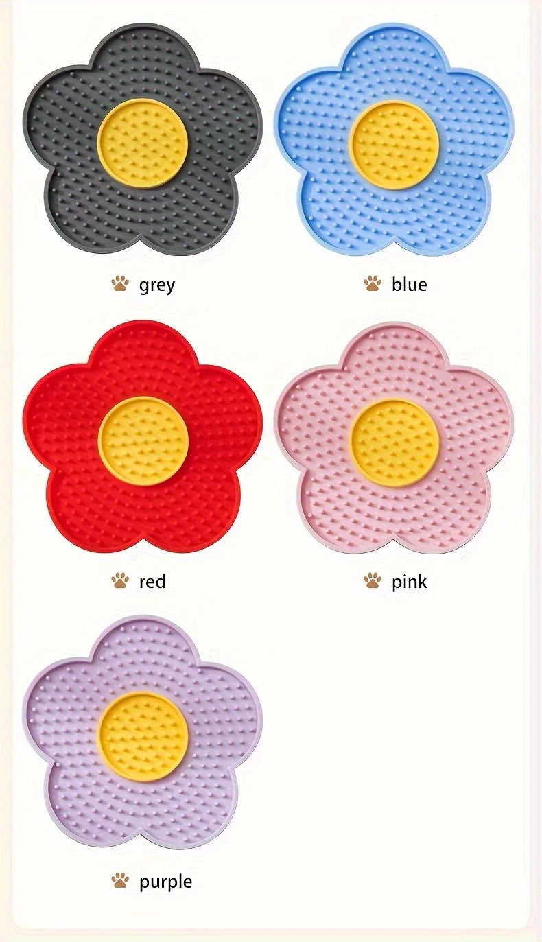 Flower Dog Lick Mat