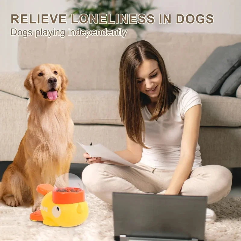 Duck Treat Dispenser Toy for Dogs