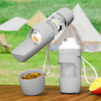 Portable Dog Water Bottle & Food Cup
