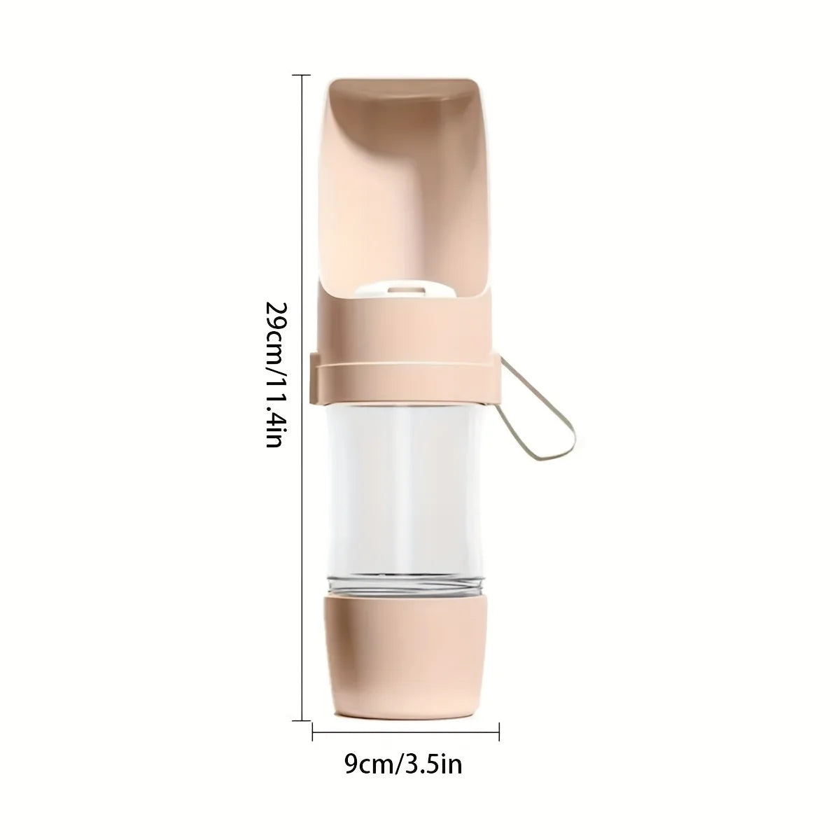 Portable Dog Water Bottle & Food Cup