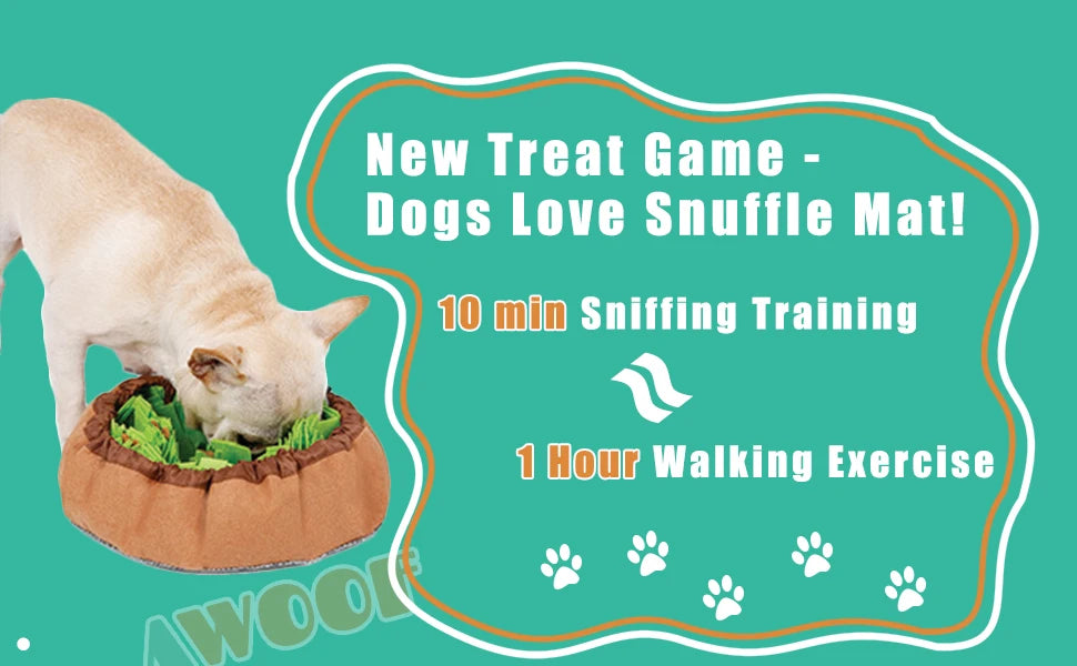 Snuffle Mat – Slow Feeding & Indoor Enrichment for Dogs
