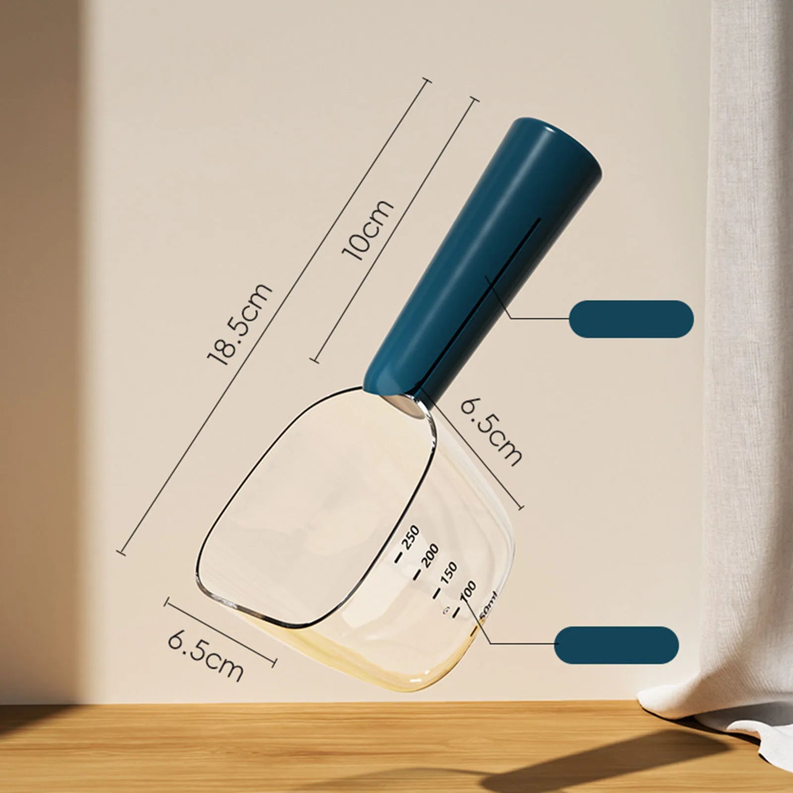Dog Food Scoop & Bag Clip – Kibble Measuring Scoop