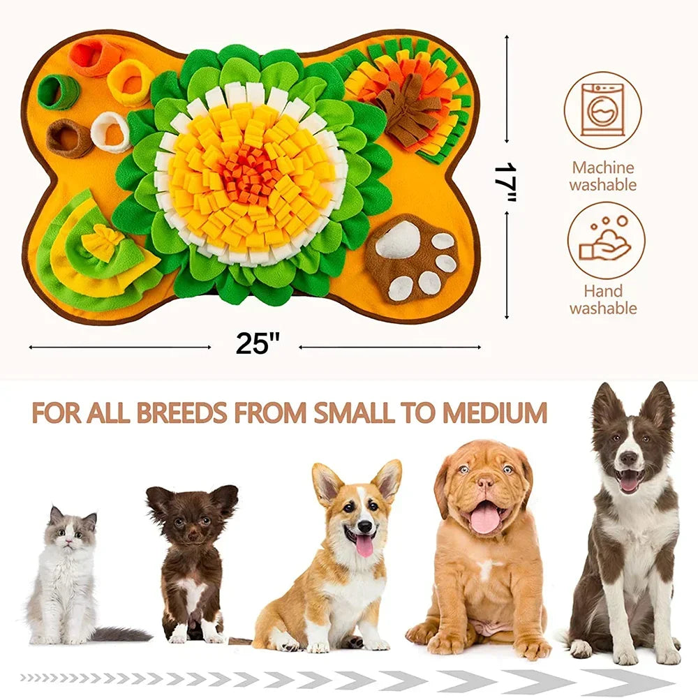Deluxe Snuffle Mat for Slow Feeding & Indoor Enrichment