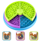 3-Layer Dog Puzzle Feeder Bowl for Slow Eating