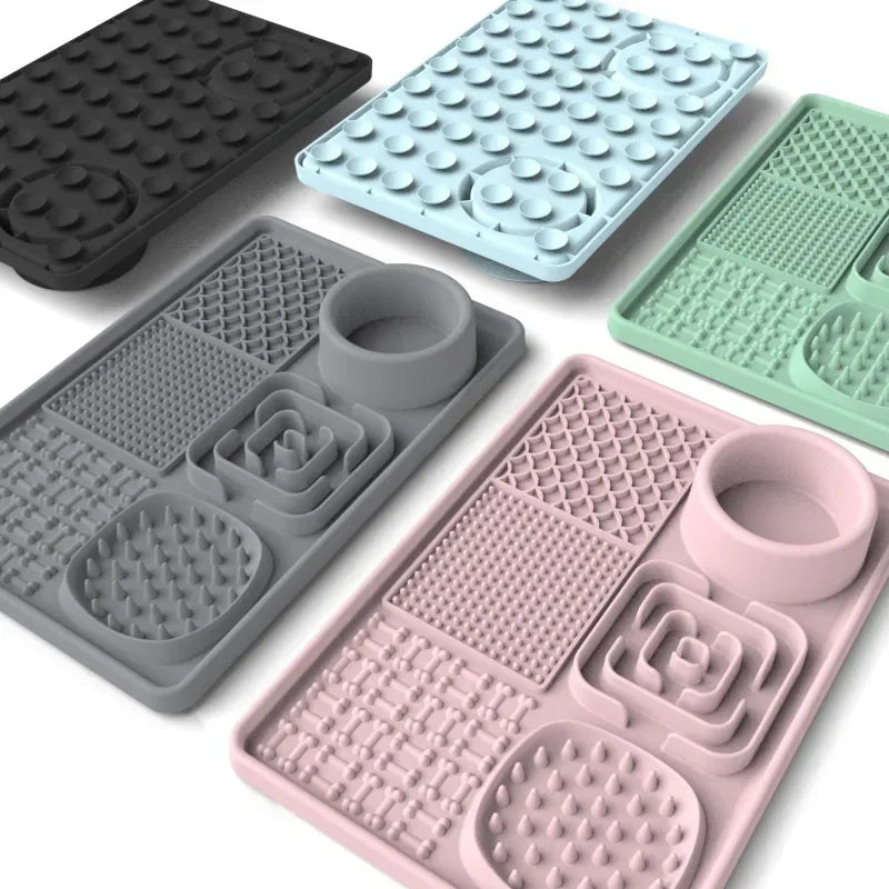 Multi-Texture Dog Lick Mat
