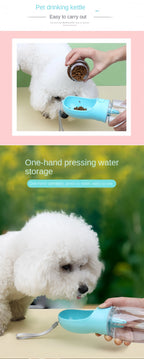 2-in-1 Portable Dog Water Bottle & Food Cup — additional product view 9 of 20