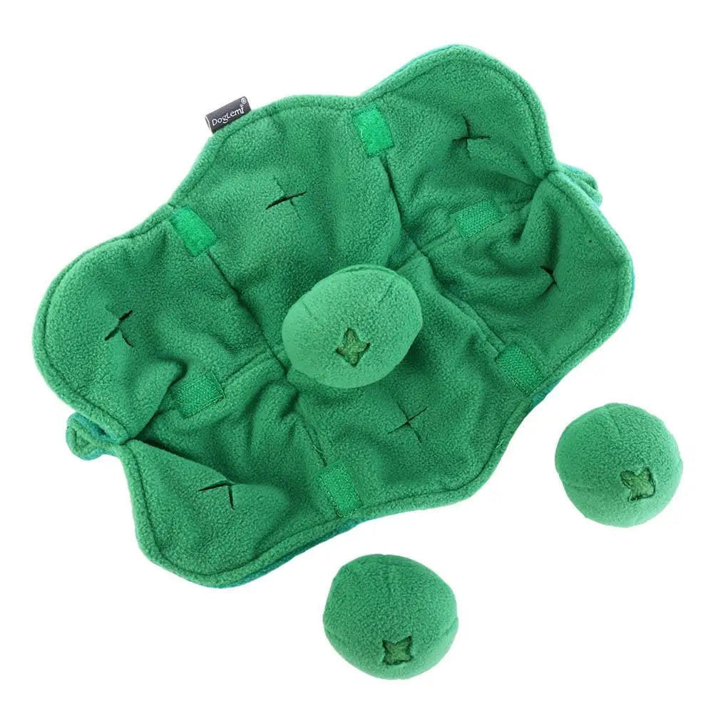 Pea Pod Hide & Seek Plush Treat Toy