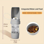 Portable Dog Water Bottle & Food Cup — additional product view 4 of 12