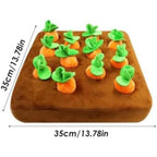 Carrot & Strawberry Patch Plush Treat Toy — additional product view 4 of 14
