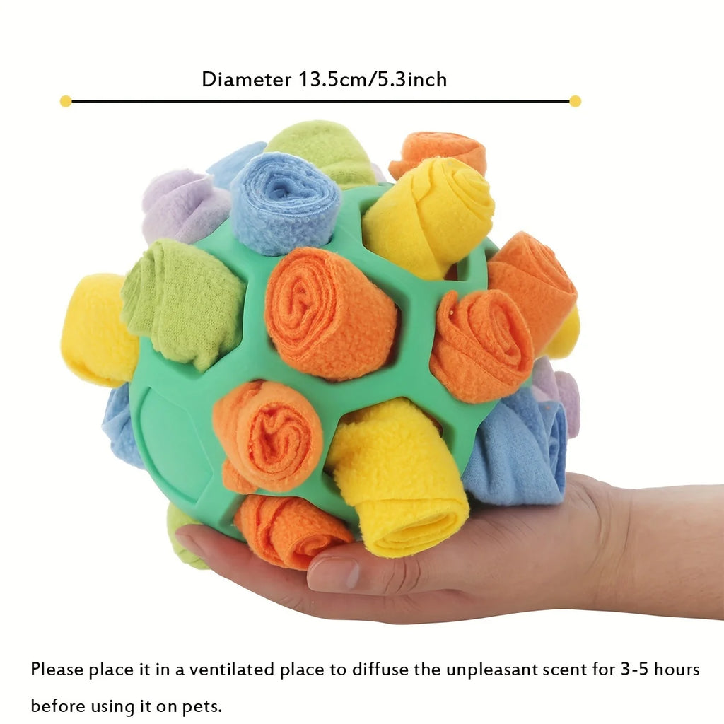 Snuffle Ball – Treat-Hiding Enrichment Toy for Dogs