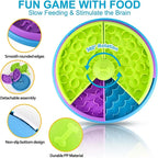 3-Layer Dog Puzzle Feeder Bowl for Slow Eating — additional product view 4 of 16