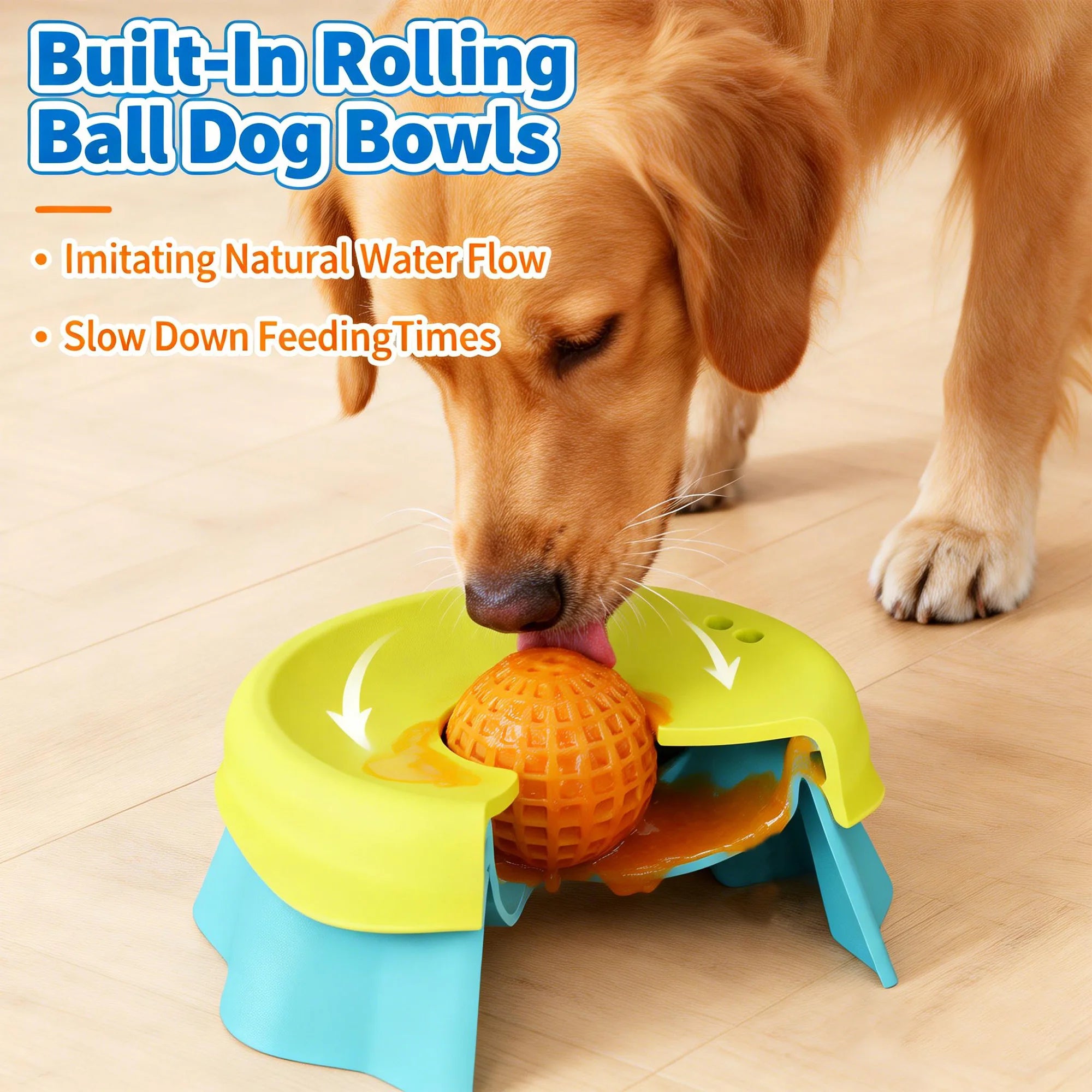 Slow Lick Enrichment Bowl for Dogs
