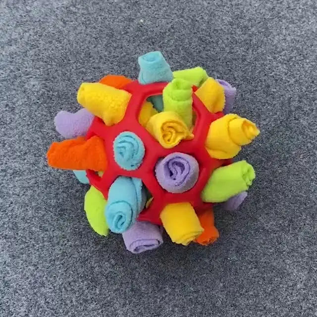Snuffle Ball – Treat-Hiding Enrichment Toy for Dogs