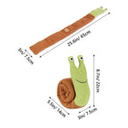 Snail Hide & Seek Plush Treat Toy — additional product view 2 of 10