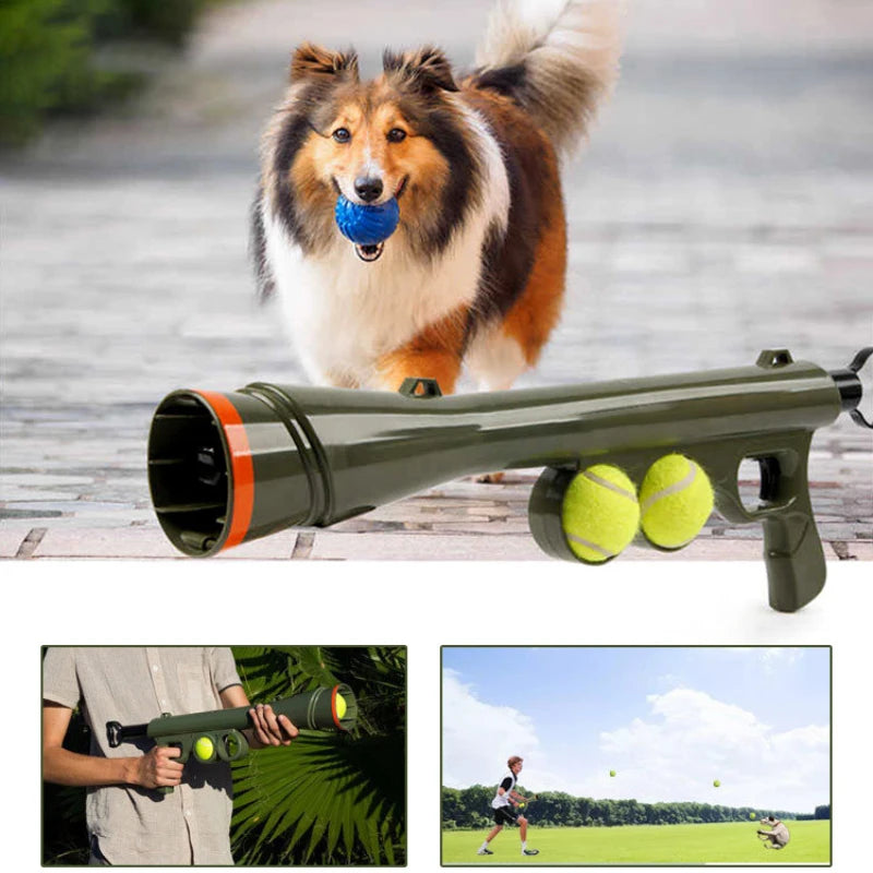 Outdoor Dog Ball Launcher