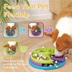 3-Layer Dog Puzzle Feeder Bowl for Slow Eating — additional product view 3 of 16