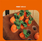Carrot Patch Plush Treat-Hiding Toy for Dogs — additional product view 7 of 12