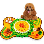 Flower Snuffle Mat for Slow Feeding & Indoor Enrichment