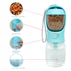 2-in-1 Portable Dog Water Bottle & Food Cup — additional product view 2 of 20