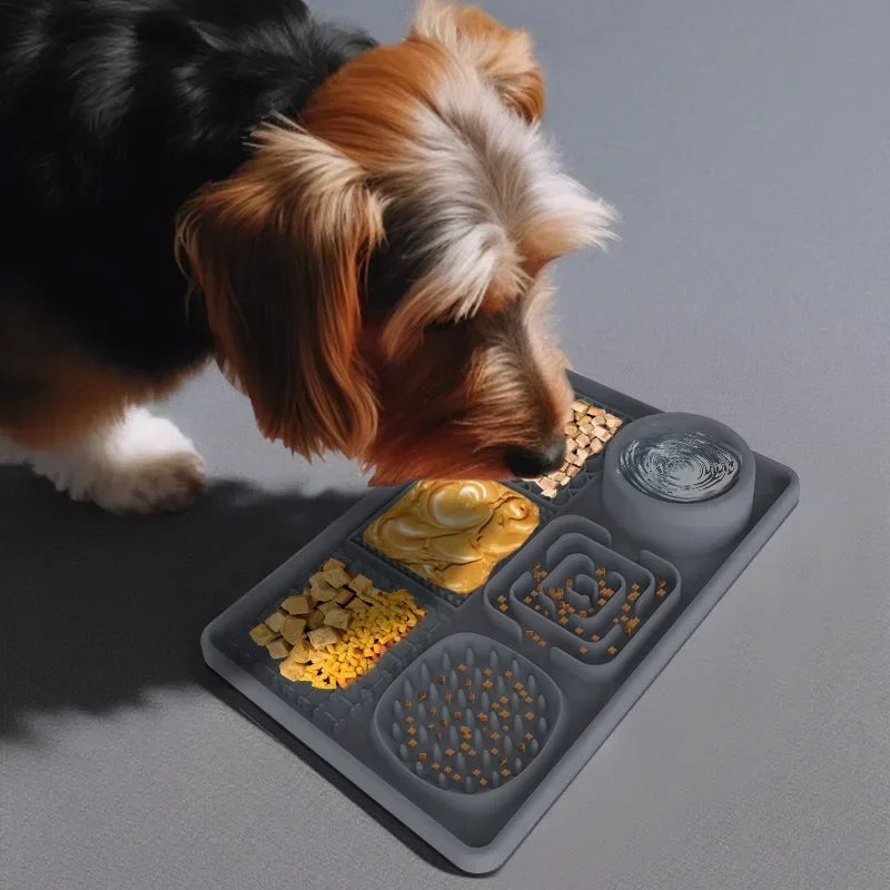 Multi-Texture Dog Lick Mat