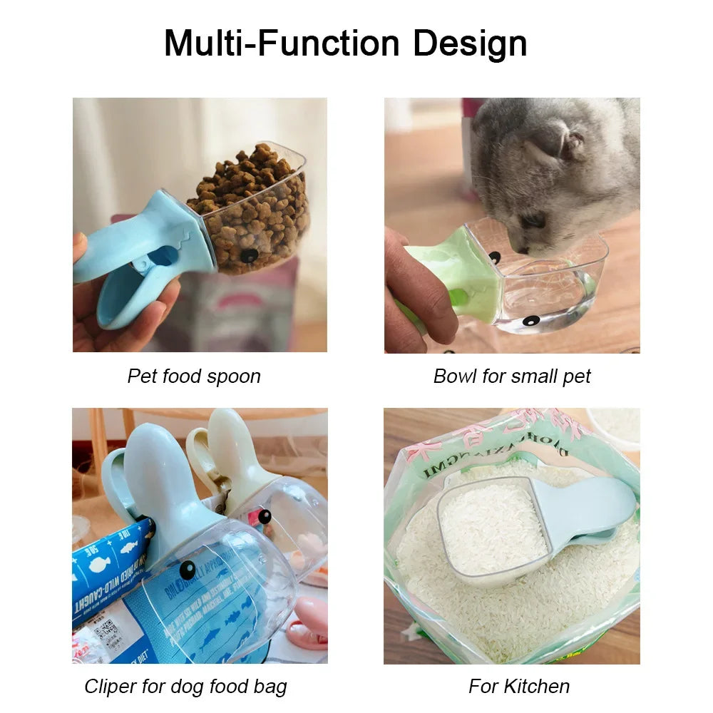 Dog Food Scoop & Bag Clip