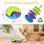 3-Layer Dog Puzzle Feeder Bowl for Slow Eating — additional product view 6 of 16