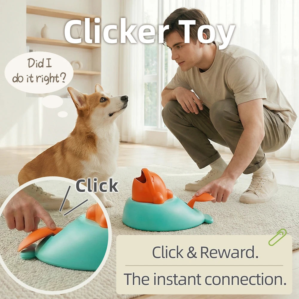 Animal-Shaped Dog Treat Launcher