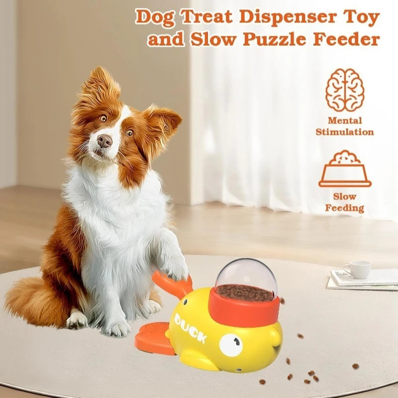 Duck Treat Dispenser Toy for Dogs
