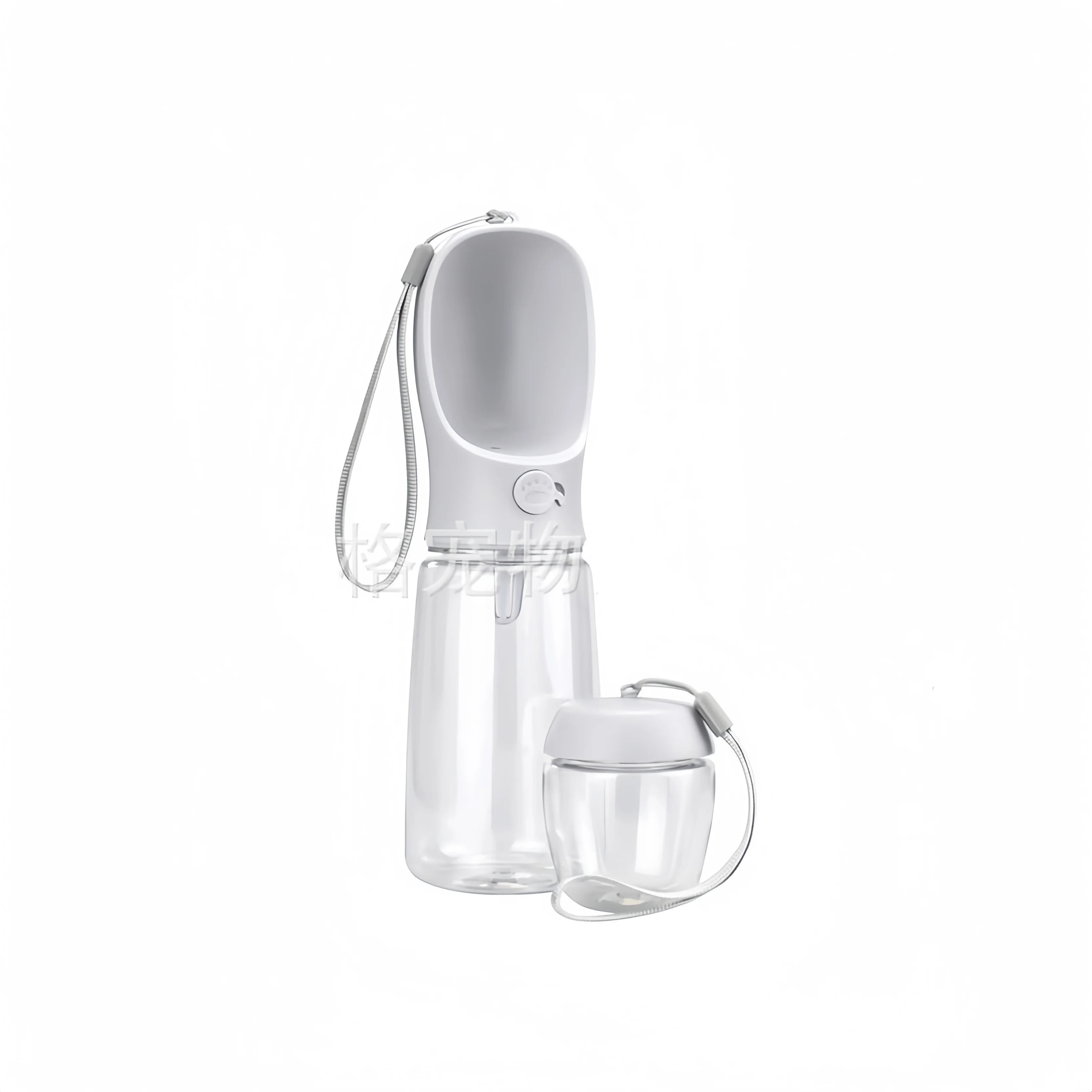 2-in-1 Portable Dog Water Bottle & Food Cup