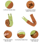 Snail Hide & Seek Plush Treat Toy — additional product view 3 of 10