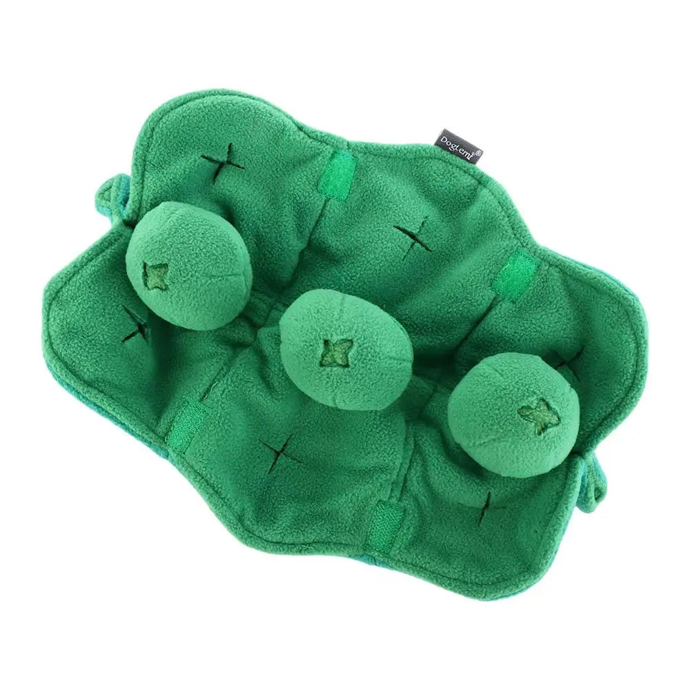 Pea Pod Hide & Seek Plush Treat Toy