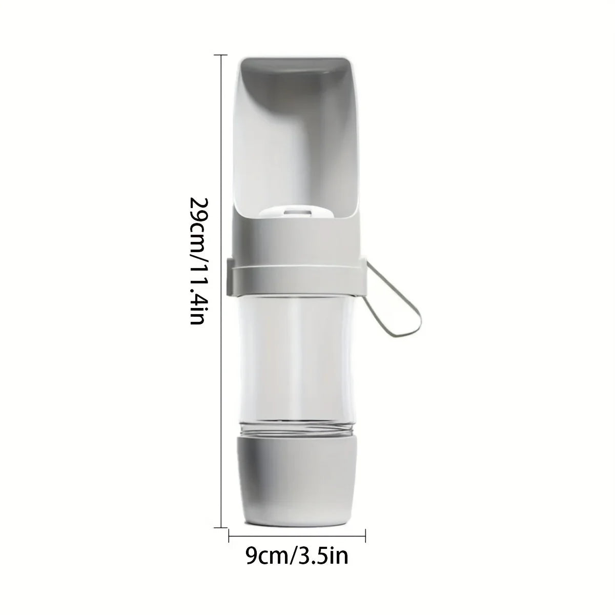 Portable Dog Water Bottle & Food Cup