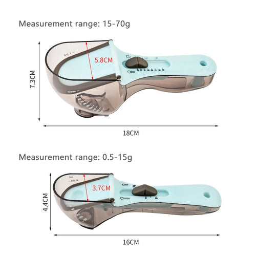 Adjustable Dog Food Measuring Scoop – Kibble Scoop