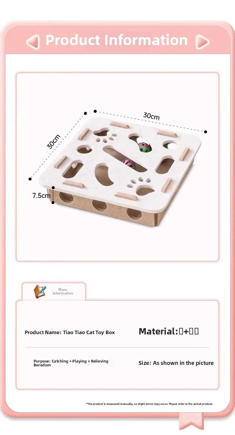 Small Paws Treat Puzzle Box