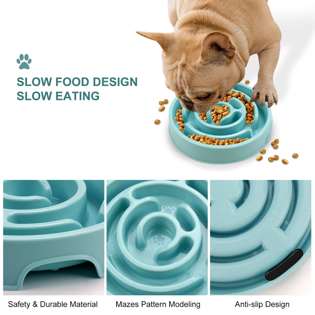 Macaron Slow Feeder Bowl for Dogs